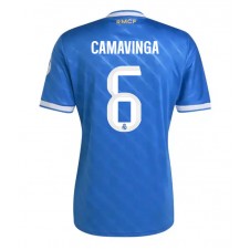 Real Madrid Eduardo Camavinga #6 Tredjedrakt 2025-26 Kortermet